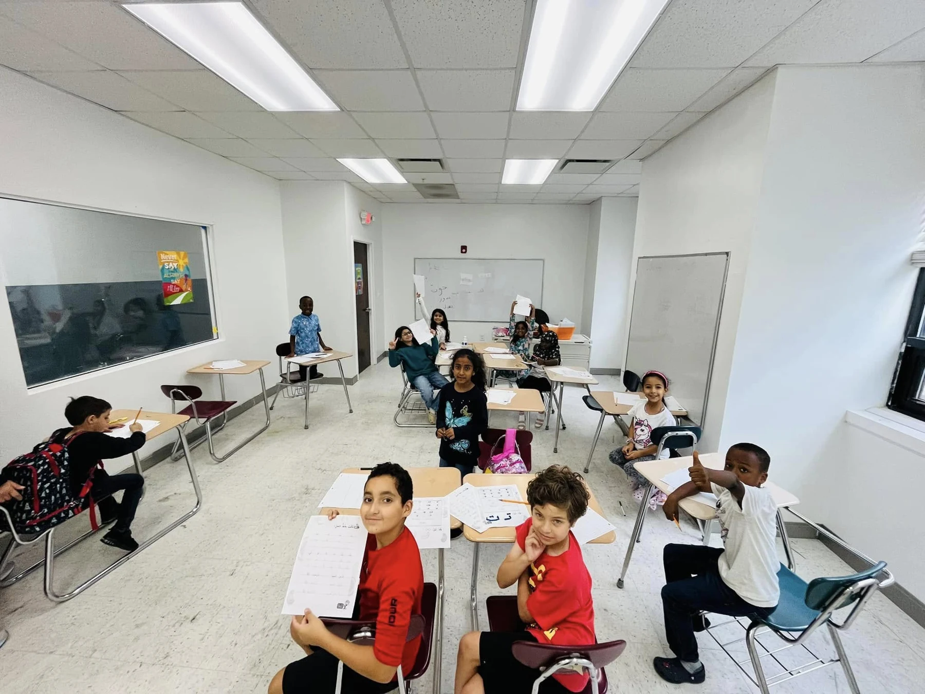 Children learning together at ICC
